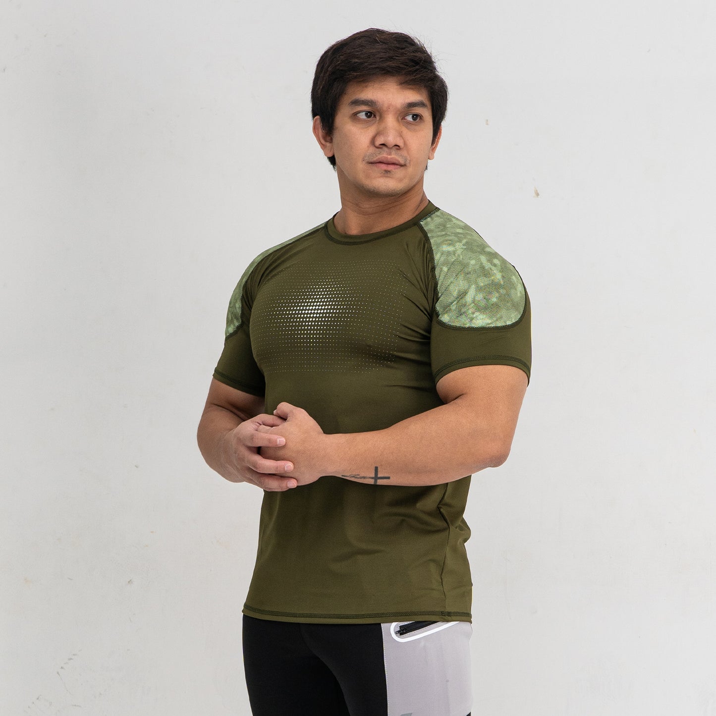 Sports Tee Camo Shoulder series FTS-067 LE