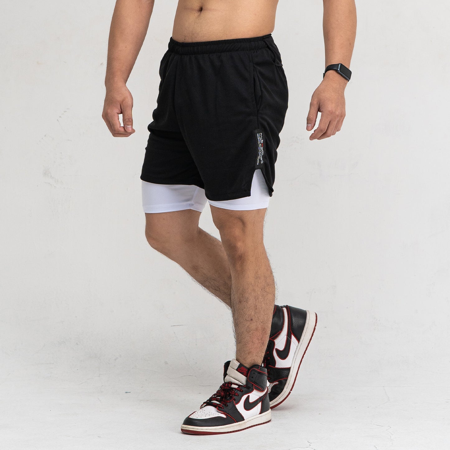 Running Shorts plus Legging Ventilate series FCS-044