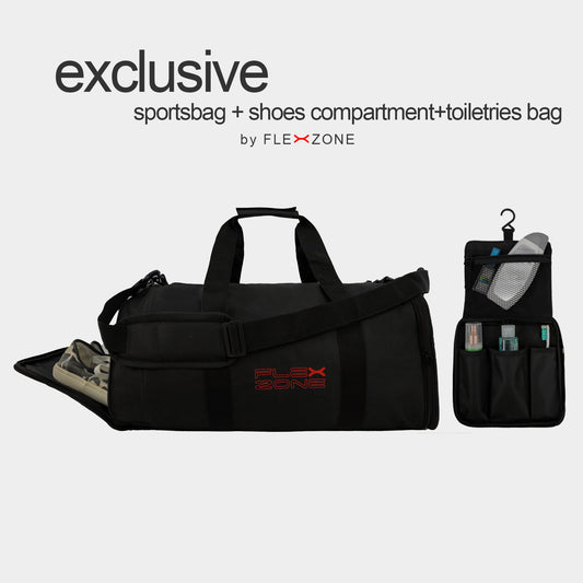 Gymbag plus Toiletris Bag inside Ultimate series FAB-023