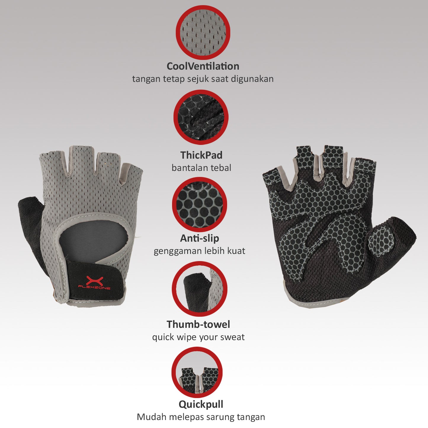 Sports Gloves Light and Protect FAG-009