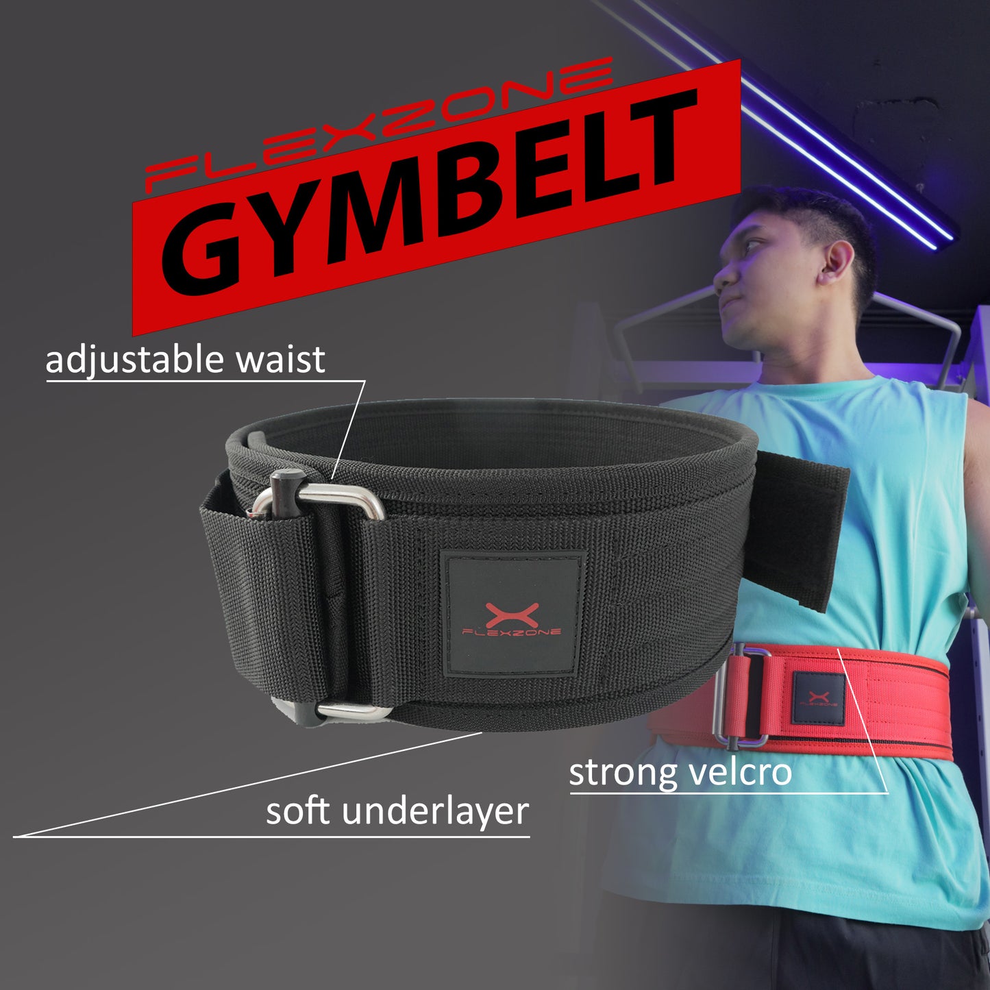 Gym Belt Nylon FAS-006