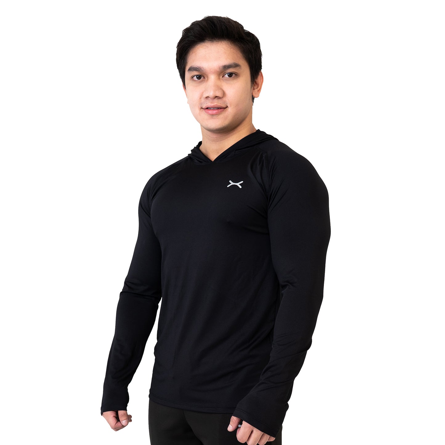 Long Sleeves Sports Tee Hoodie FPS-043