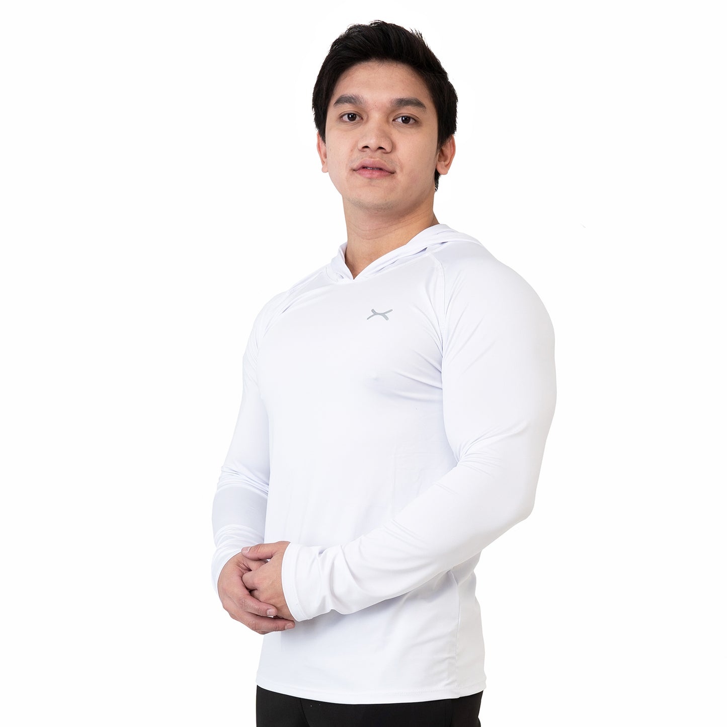 Long Sleeves Sports Tee Hoodie FPS-043