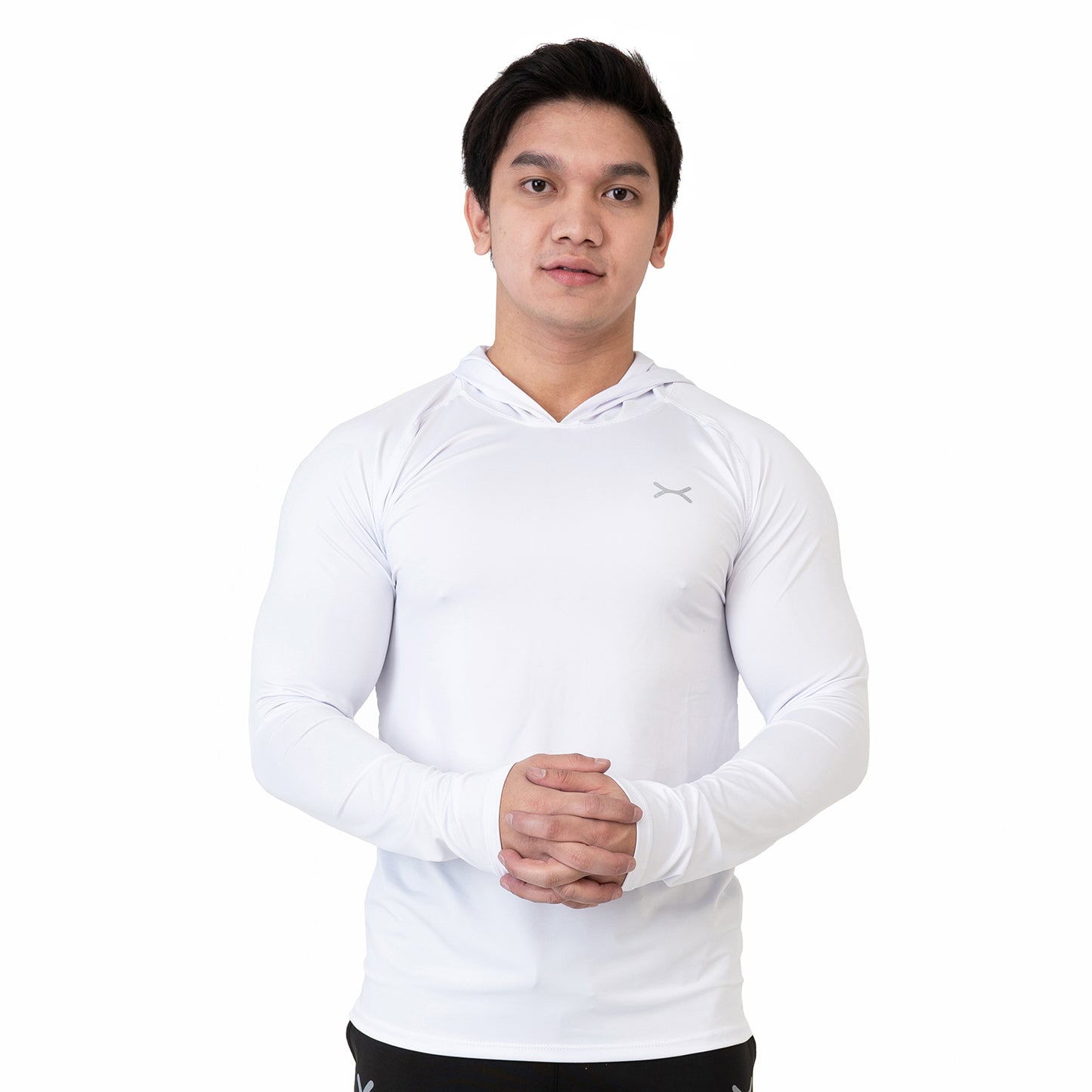 Long Sleeves Sports Tee Hoodie FPS-043