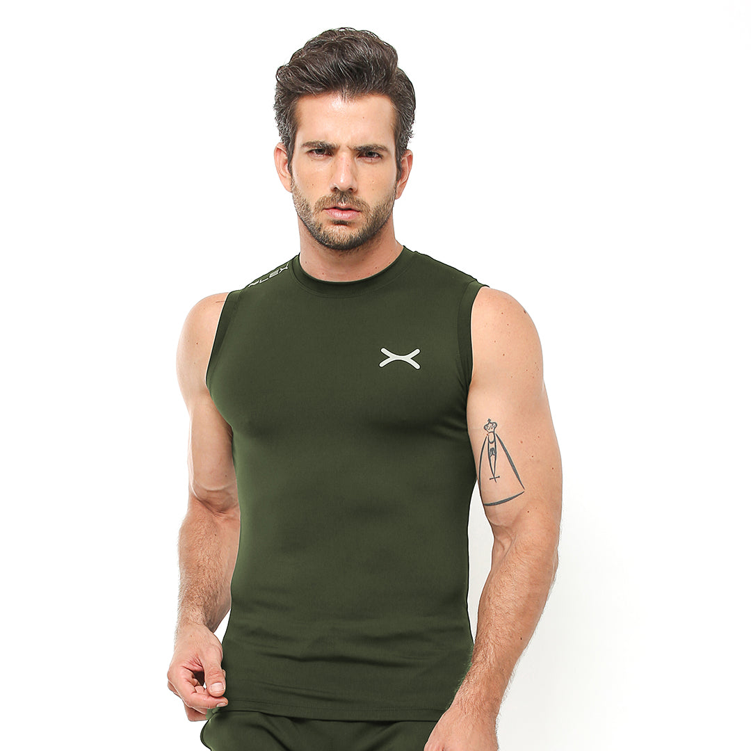 Sleeveless Shirts Bodyfit Basic series FVS-001