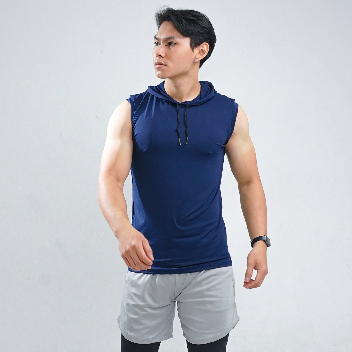 Sleeveless Hoodie LVS-001