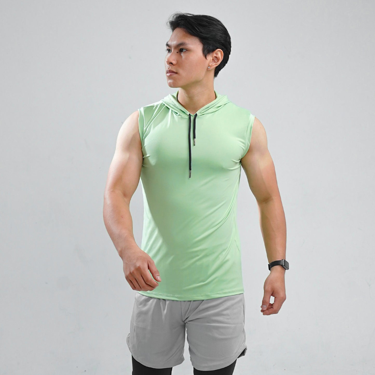 Sleeveless Hoodie LVS-001